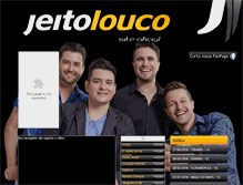 Tablet Screenshot of jeitolouco.com.br